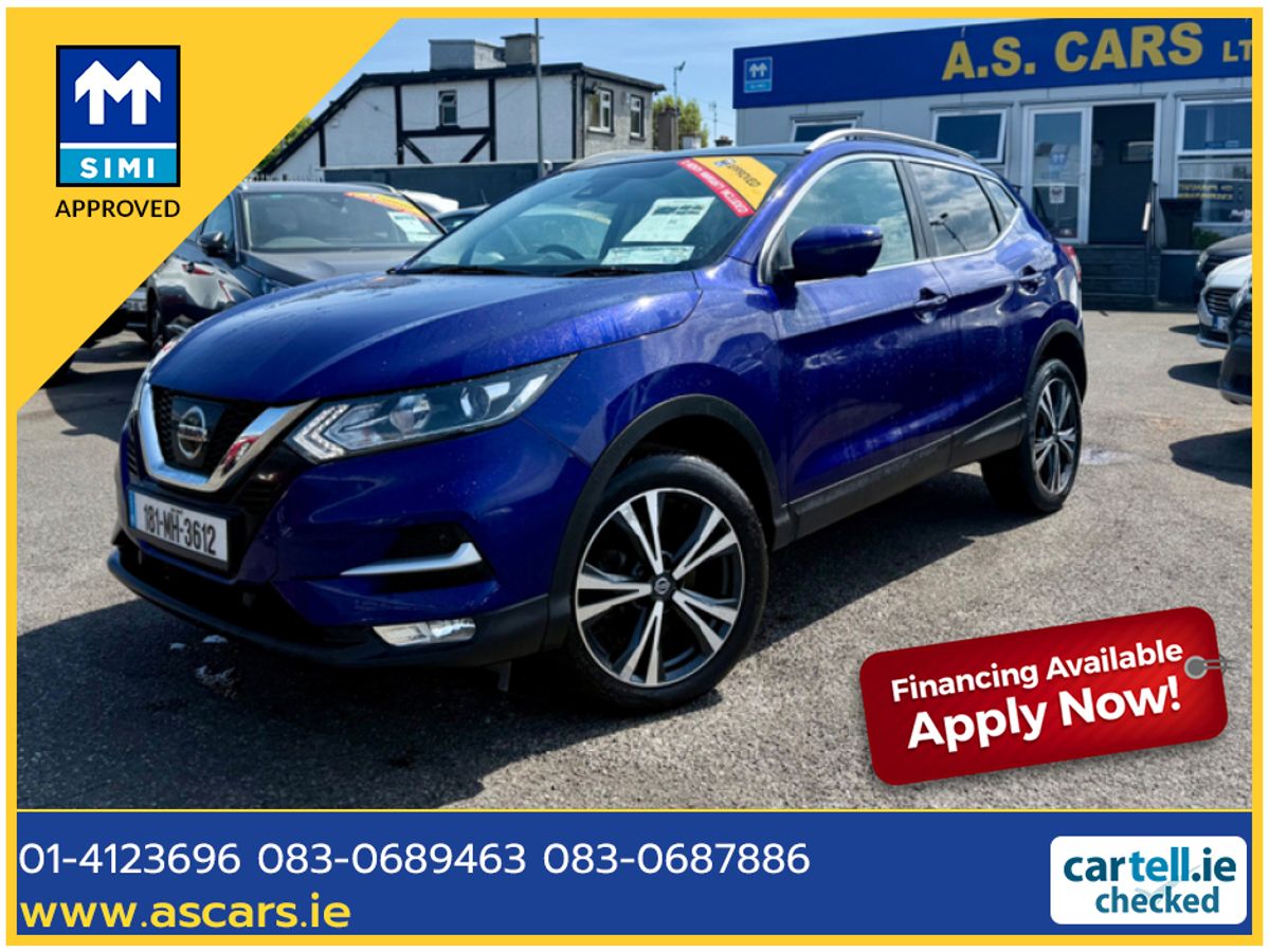 Used Nissan Qashqai 2018 in Dublin