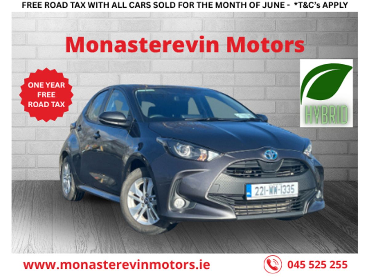 Used Toyota Yaris 2022 in Kildare