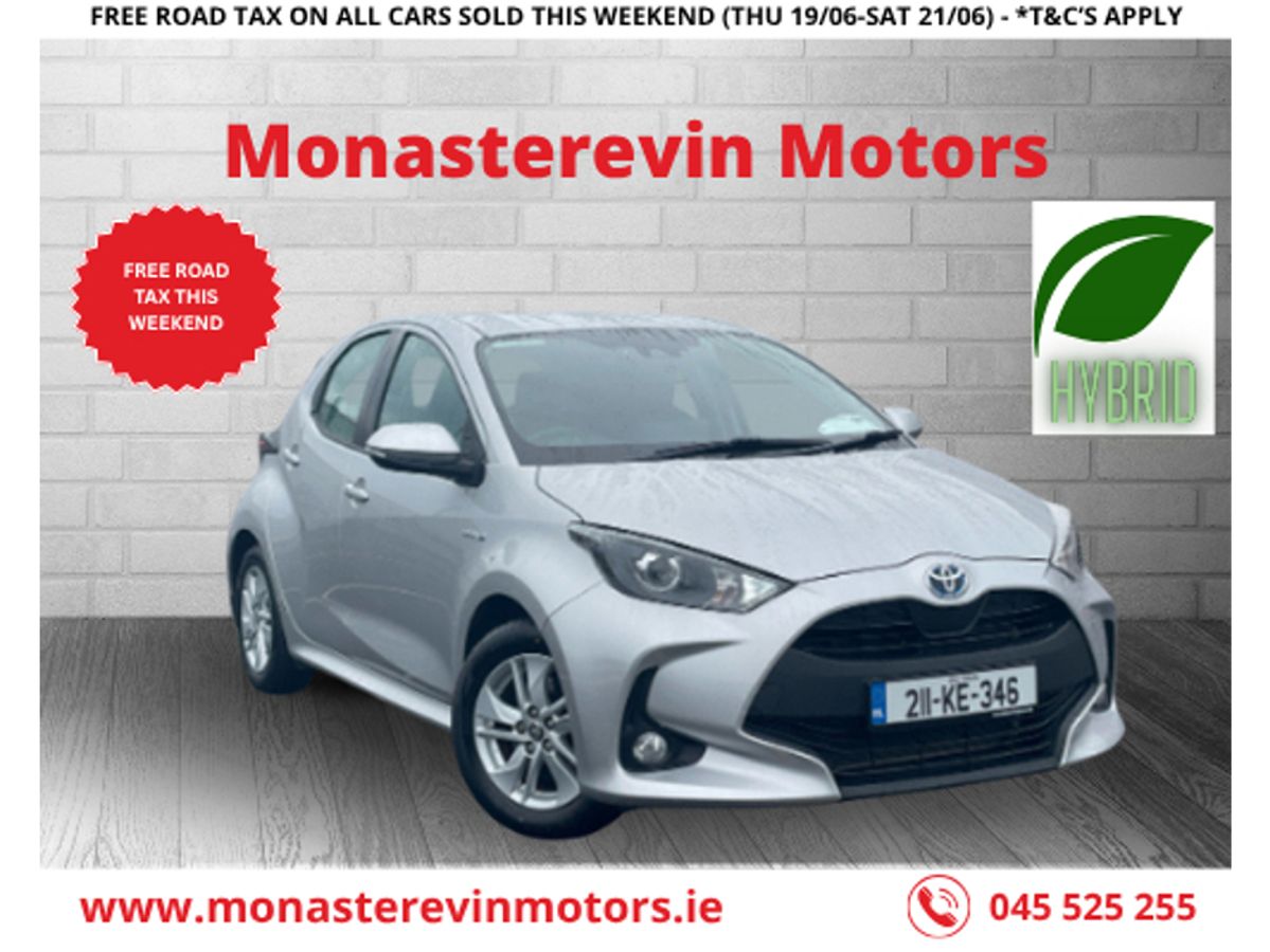 Used Toyota Yaris 2021 in Kildare