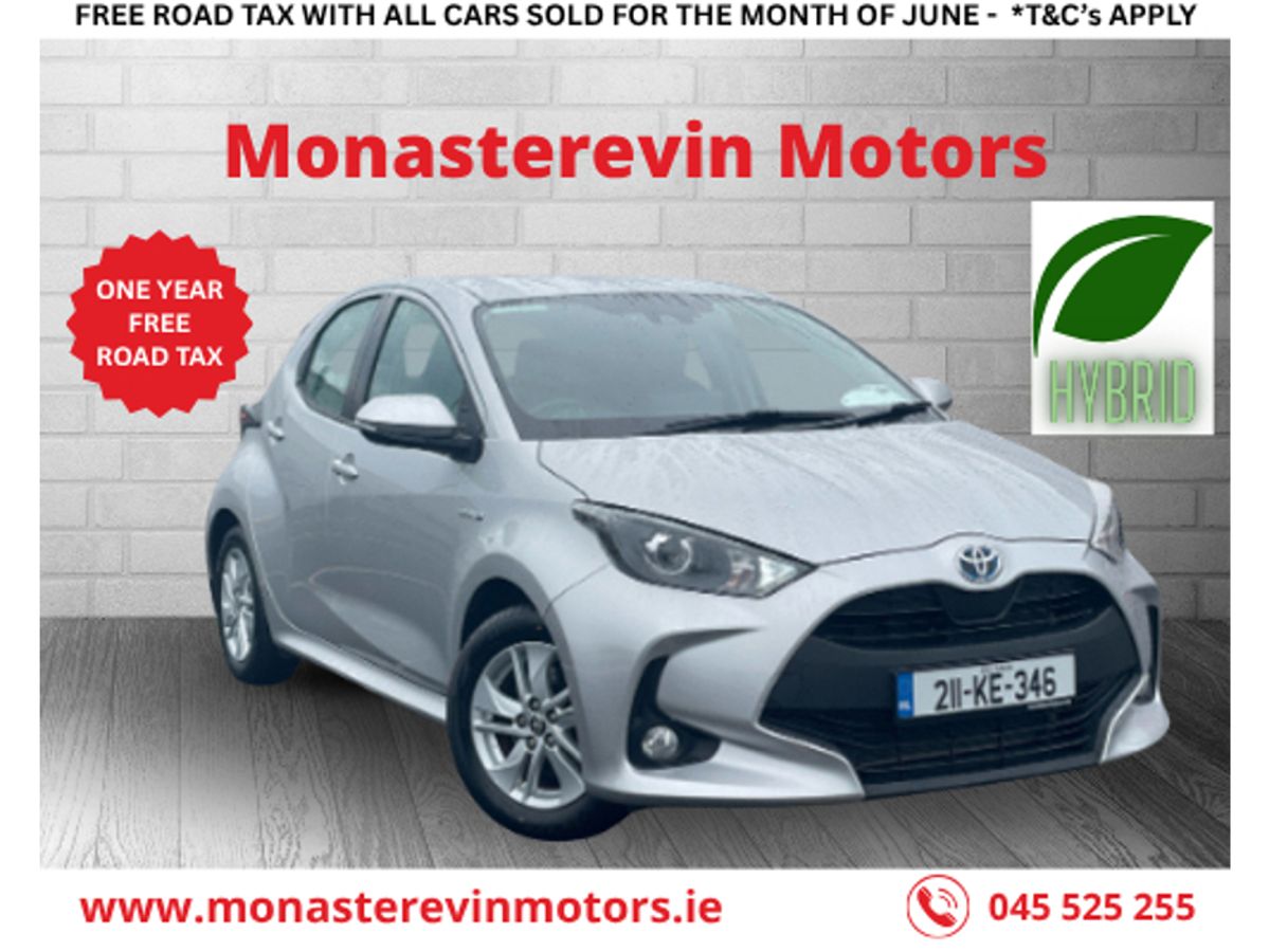 Used Toyota Yaris 2021 in Kildare