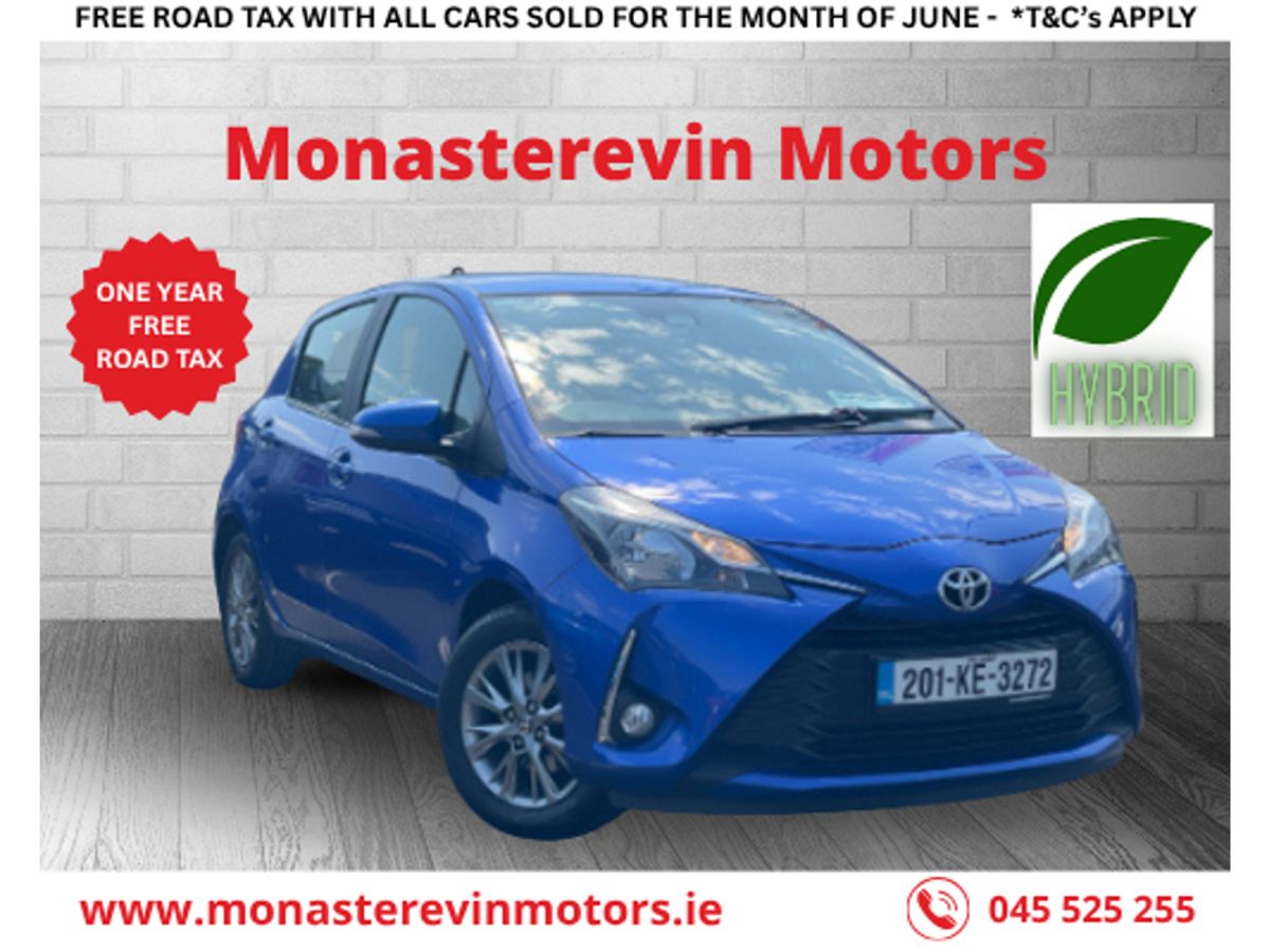 Used Toyota Yaris 2020 in Kildare
