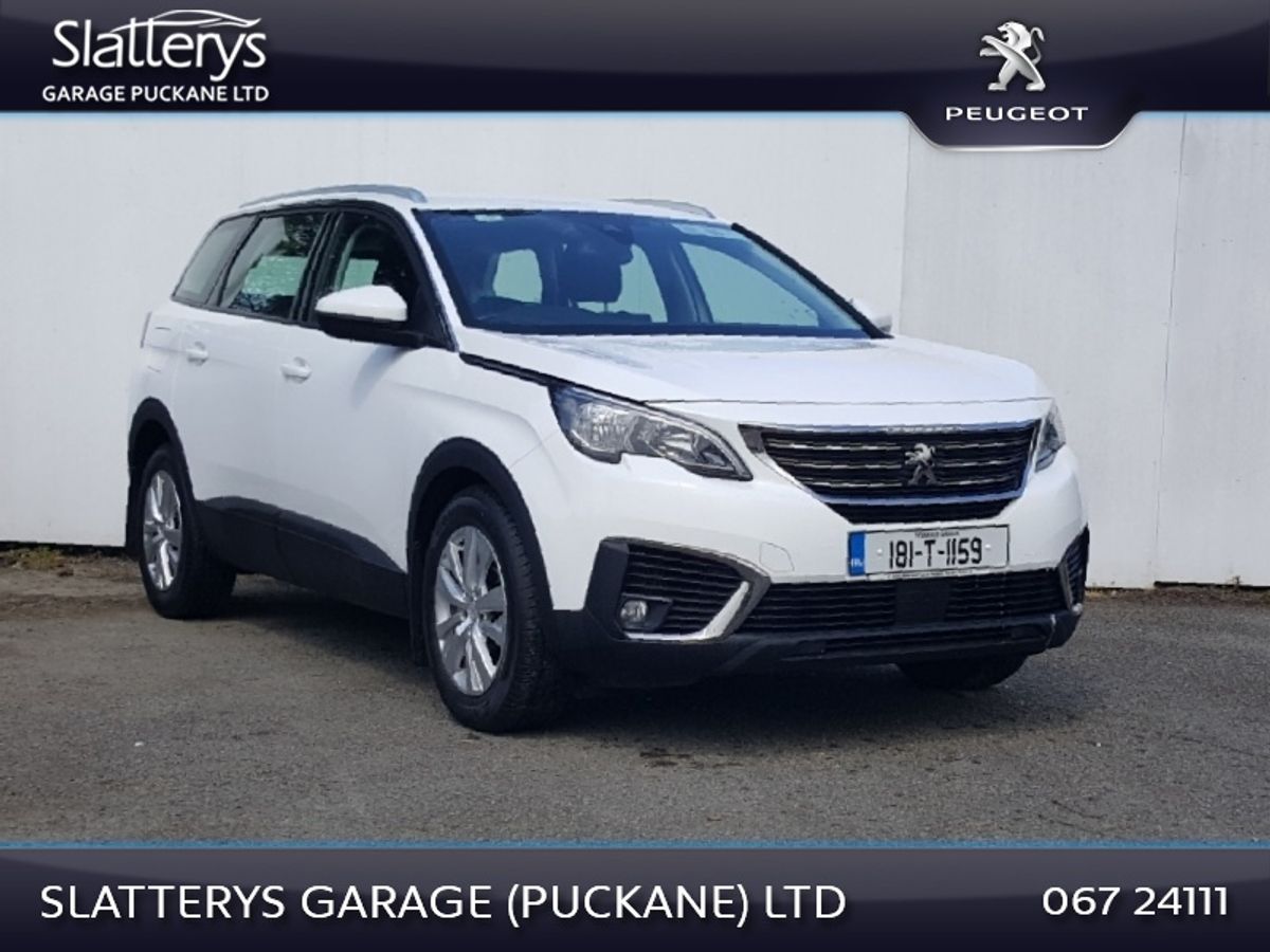 Used Peugeot 5008 2018 in Tipperary
