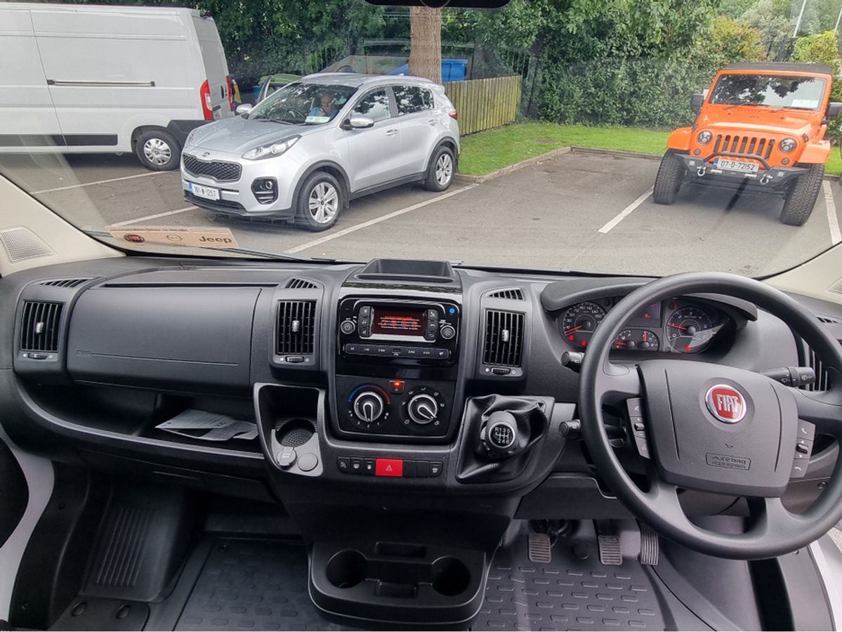 The new Fiat Ducato cockpit 