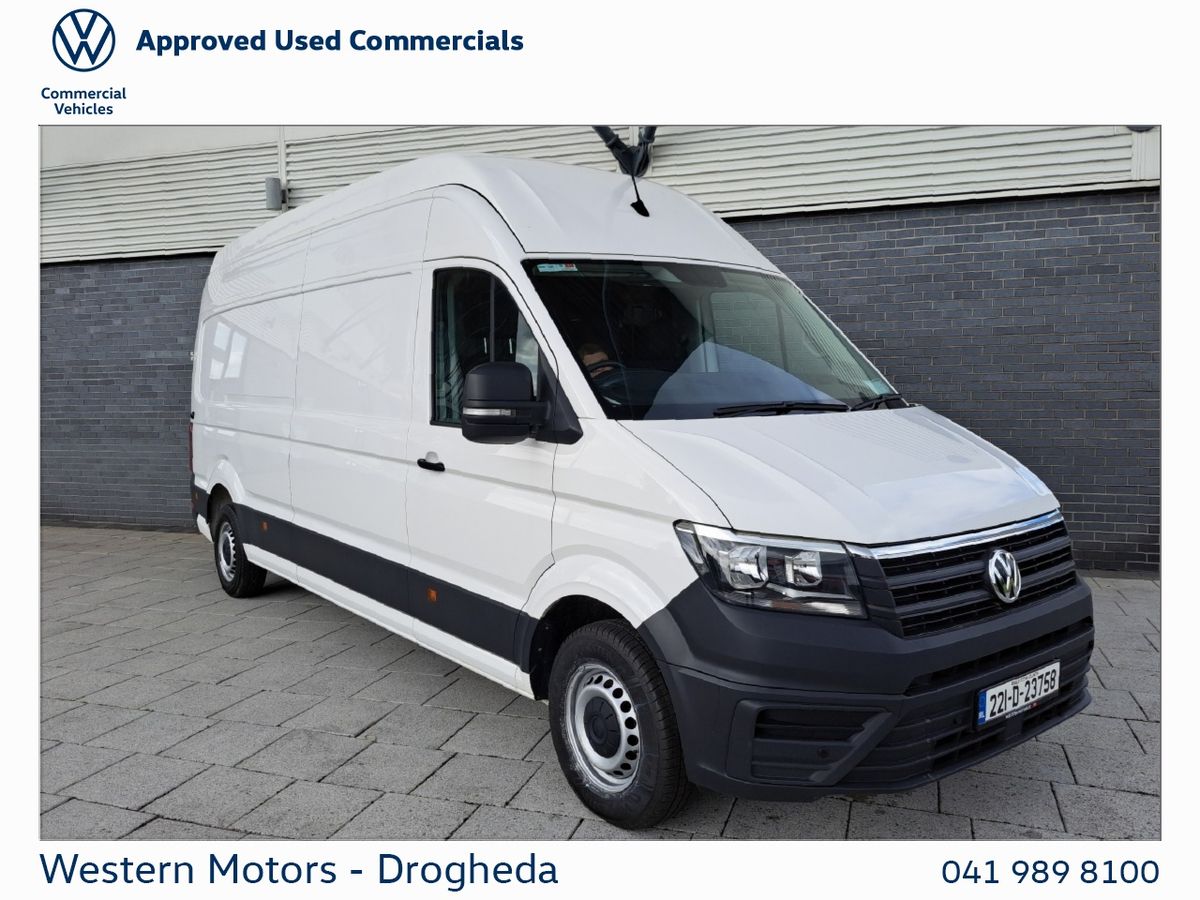 Volkswagen Crafter 35 T LWB 140HP M6F **EXTRA HIGH ROOF - NO VAT**