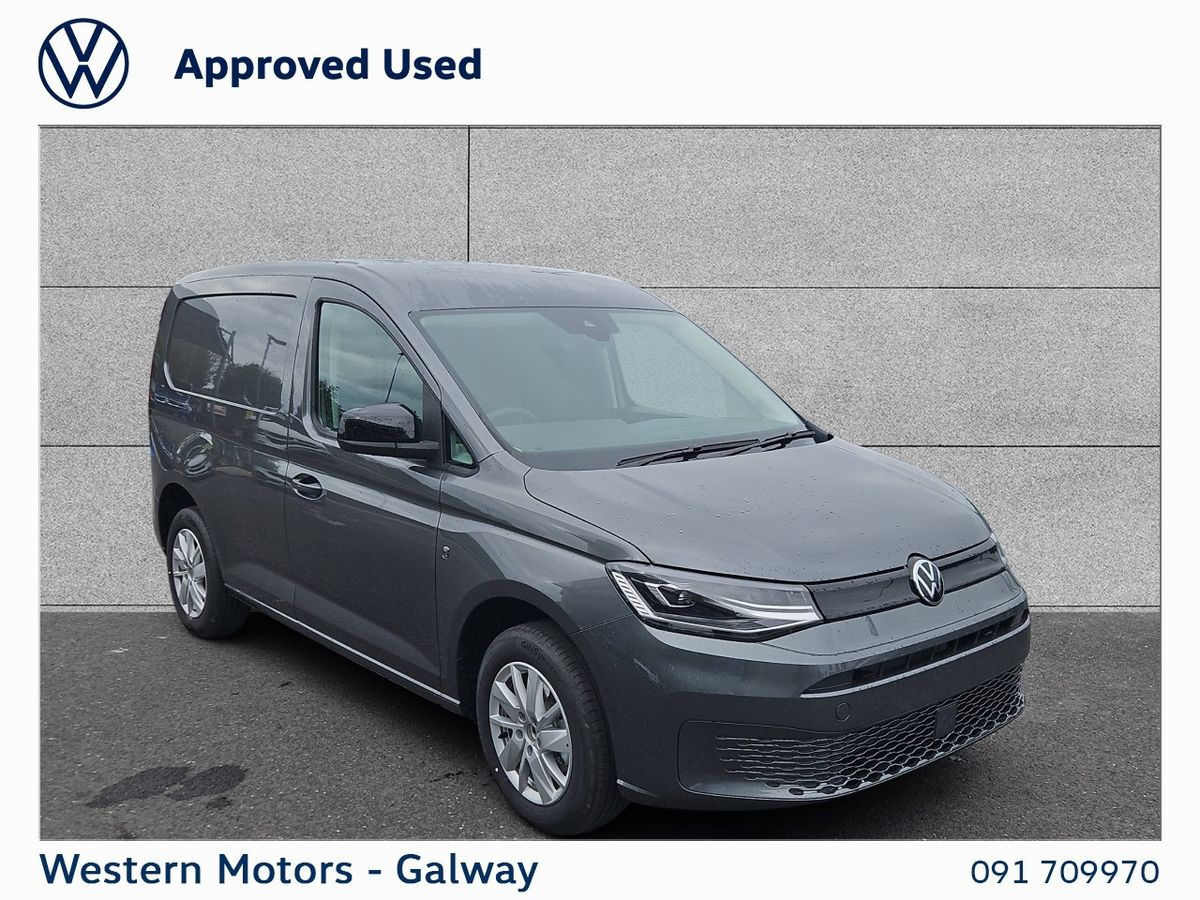 Volkswagen Caddy AVAILABLE NOW, Edition Spec, 102HP, Alloys, LED Lights, Air Con, Apple Car Play/Android Auto