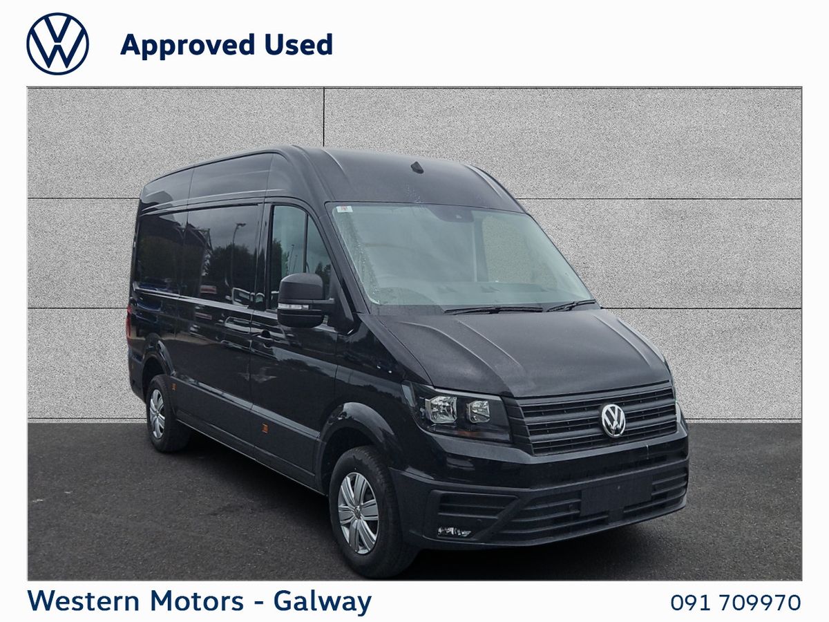 Volkswagen Crafter AVAILABLE NOW, Highline MWB Highroof, 140HP, Rear Camera, Air Con, 270 Doors, Rear Step Plus Much More