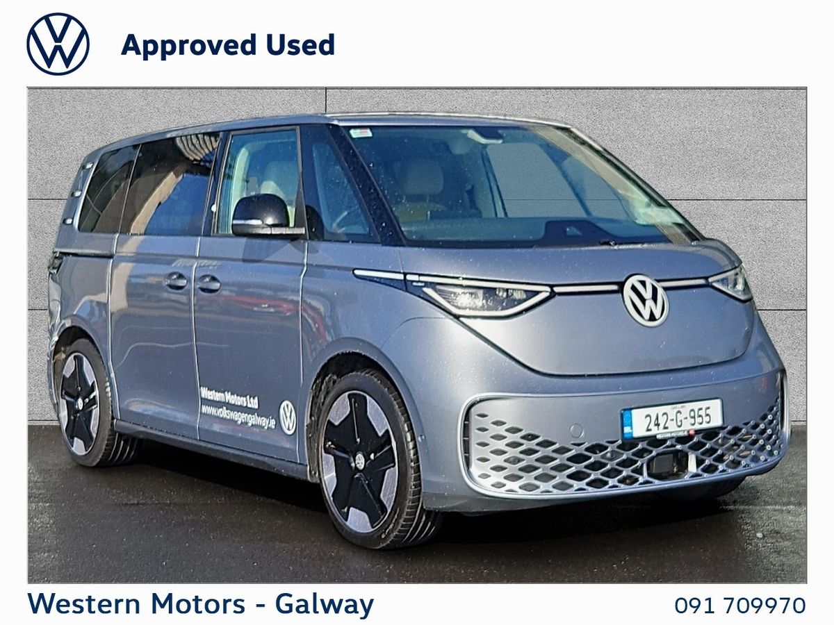 Volkswagen ID. Buzz Tech, 77kWh 204HP,, NOW IN STOCK, 20" Solna Alloys, Electric Tailgate, IQ Matrix LED