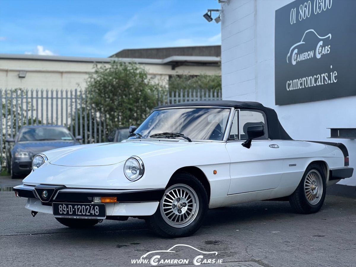 Used Alfa Romeo Spider 1989 in Dublin