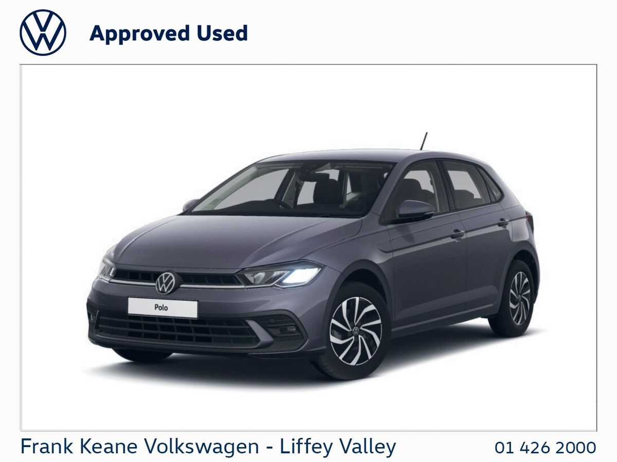2023 Volkswagen Polo LIFE MANUAL 1.0 TSI 95HP NOW Jammer.ie