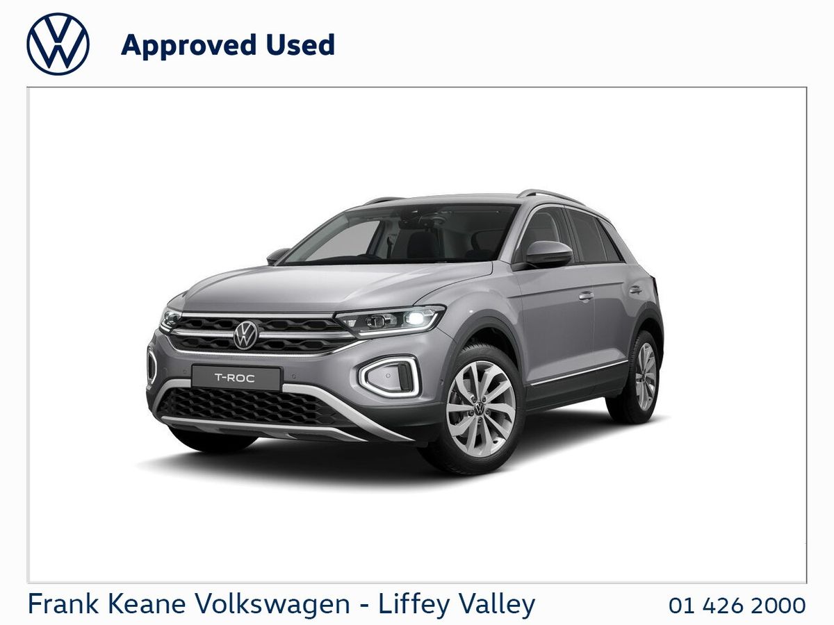 Used Volkswagen T-Roc 2025 in Dublin