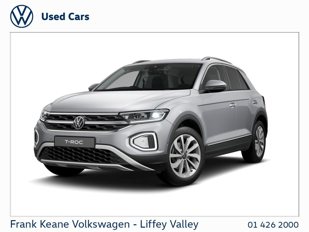 Used Volkswagen T-Roc 2025 in Dublin