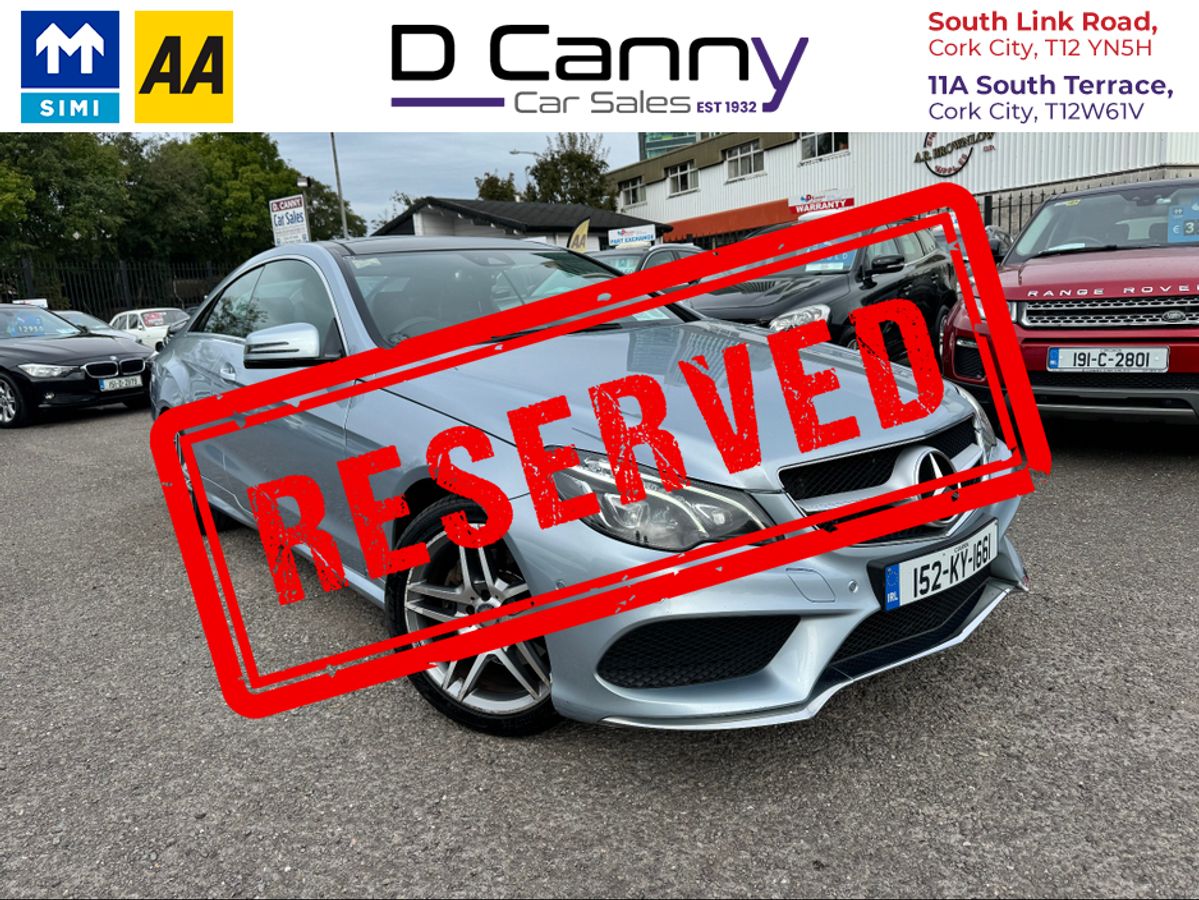 Used Mercedes-Benz E-Class 2015 in Cork
