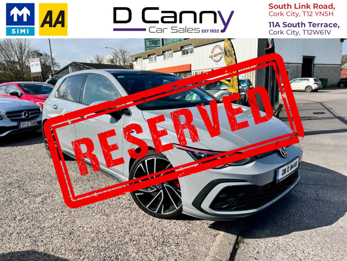 Used Volkswagen Golf 2021 in Cork