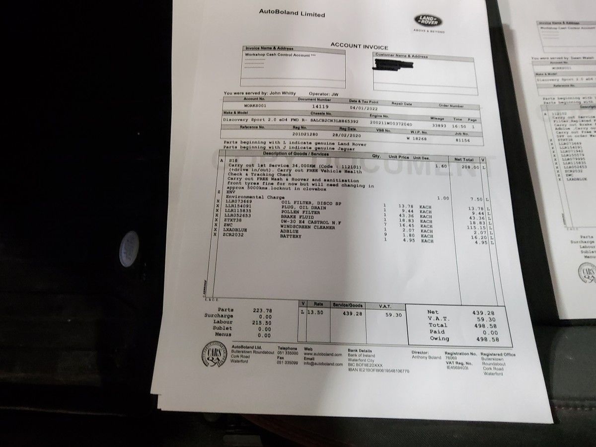 Land Rover Discovery Sport 2.0D 150PS FWD Manual S
