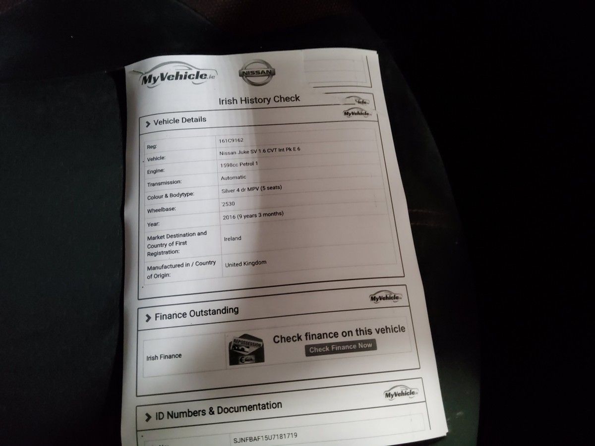 Nissan Juke 1.6 SV CVT