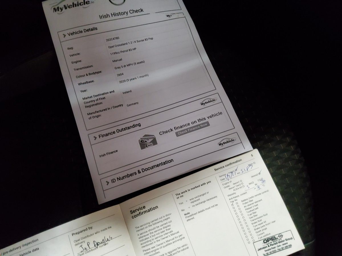 Opel Crossland X 1.2i 83PS 5 Speed SE