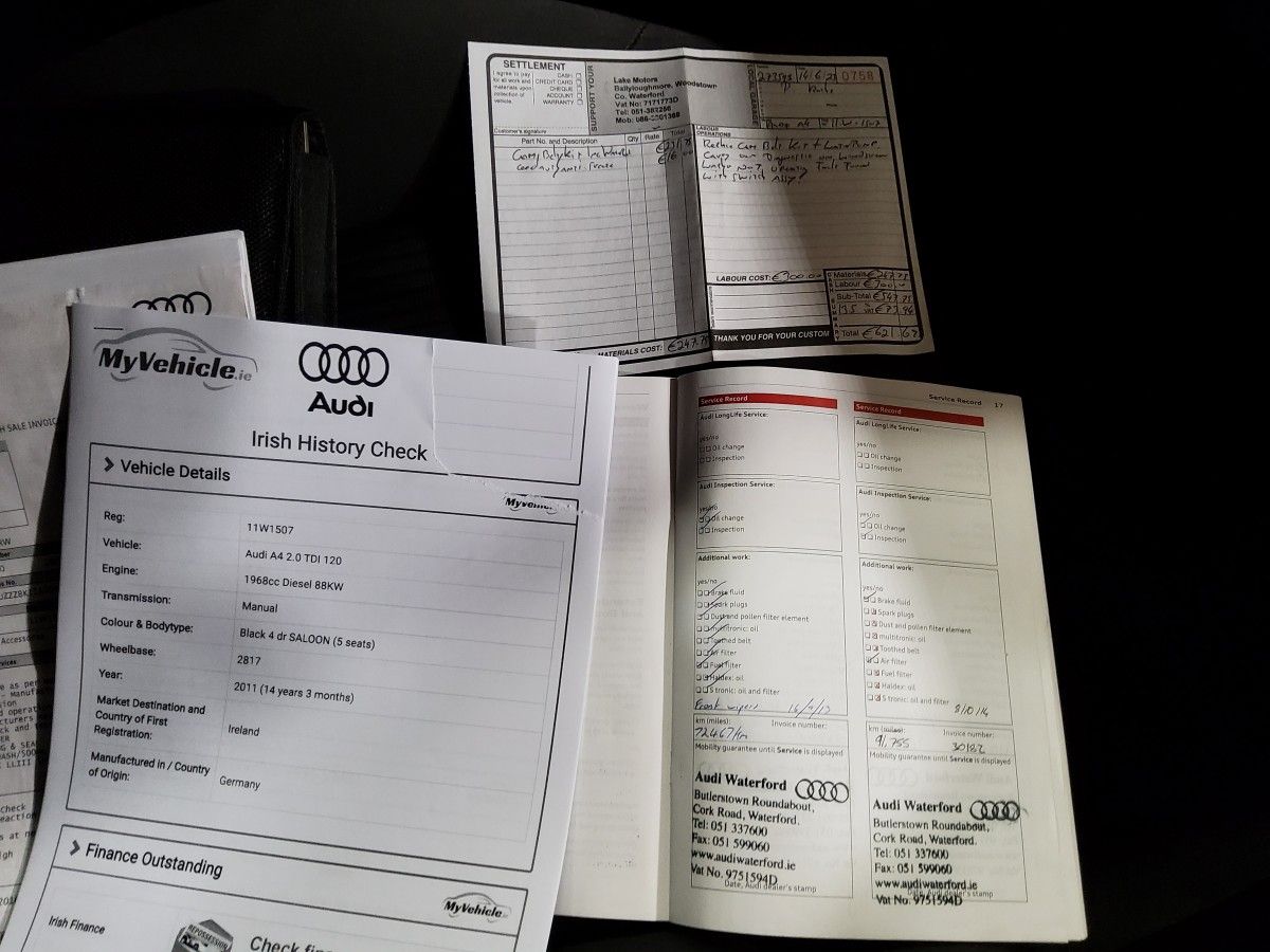 Audi A4 2.0 TDI 120BHP