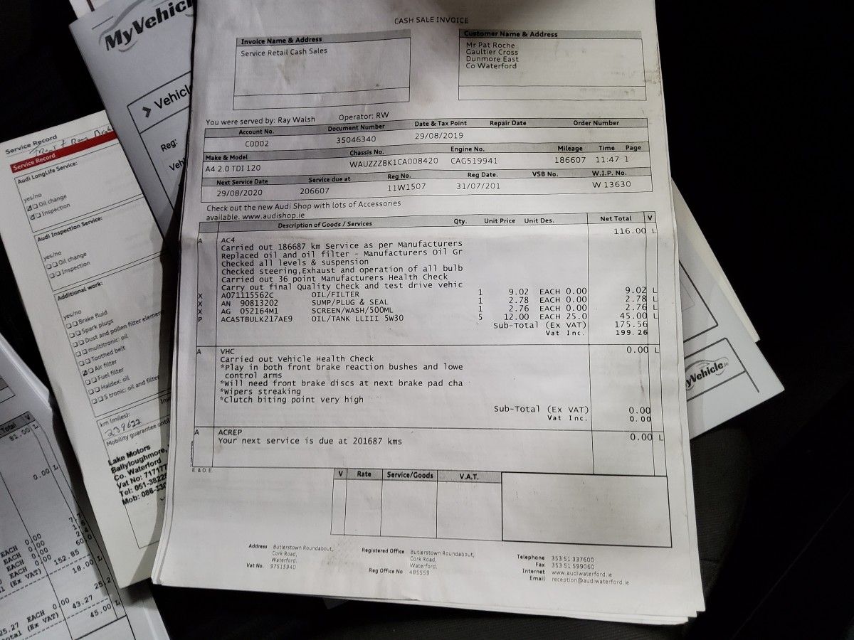 Audi A4 2.0 TDI 120BHP