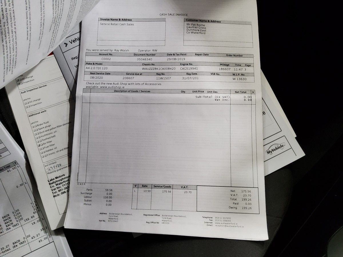 Audi A4 2.0 TDI 120BHP