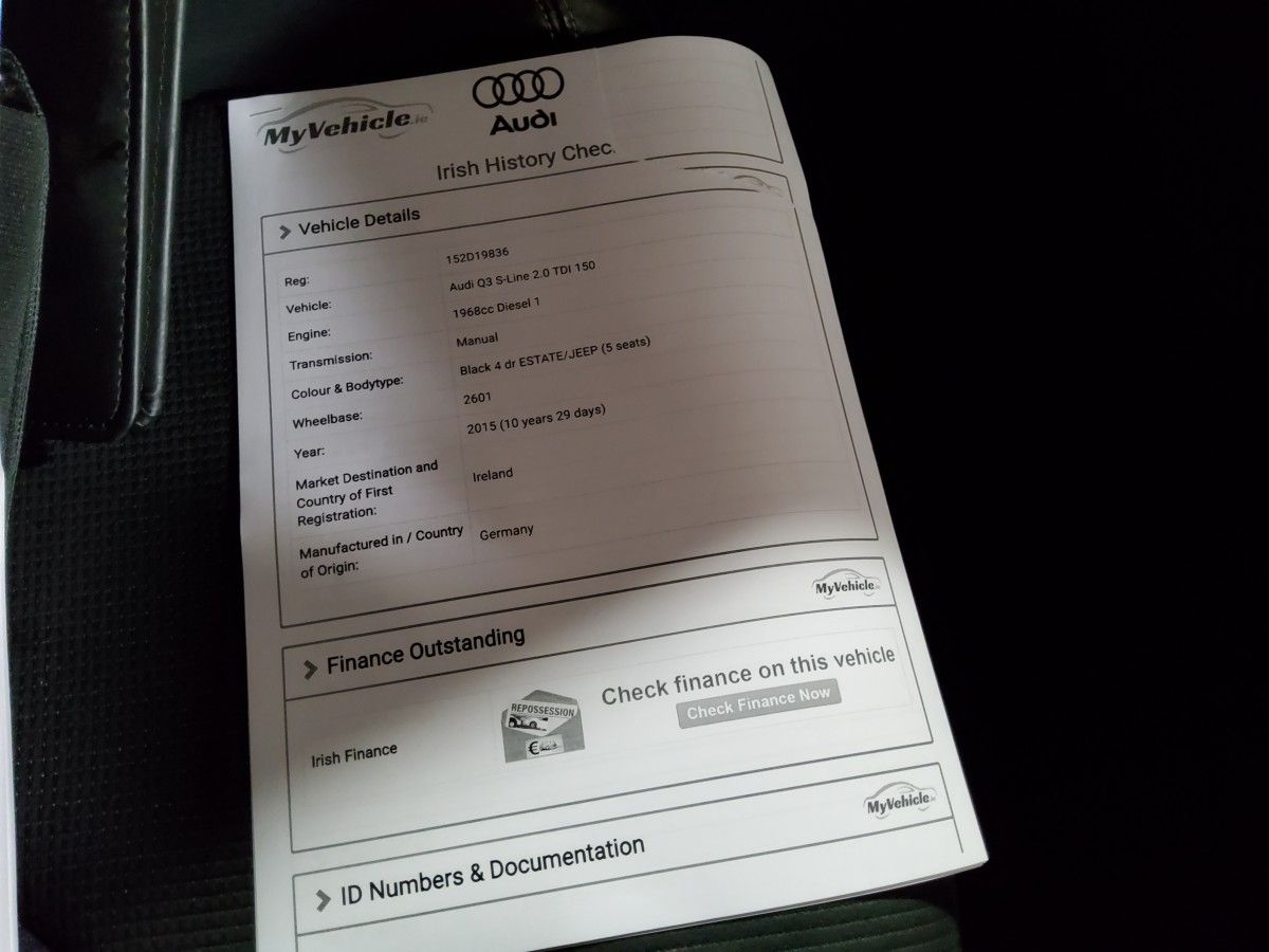 Audi Q3 Q3 2.0 TDI 150 S LINE 4DR