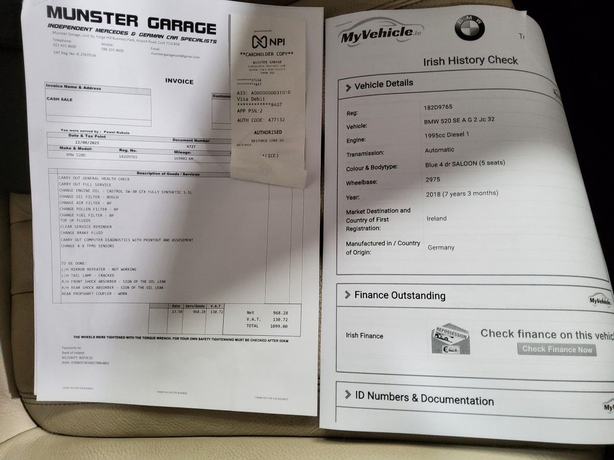 BMW 5 Series 520d SE 18" Auto