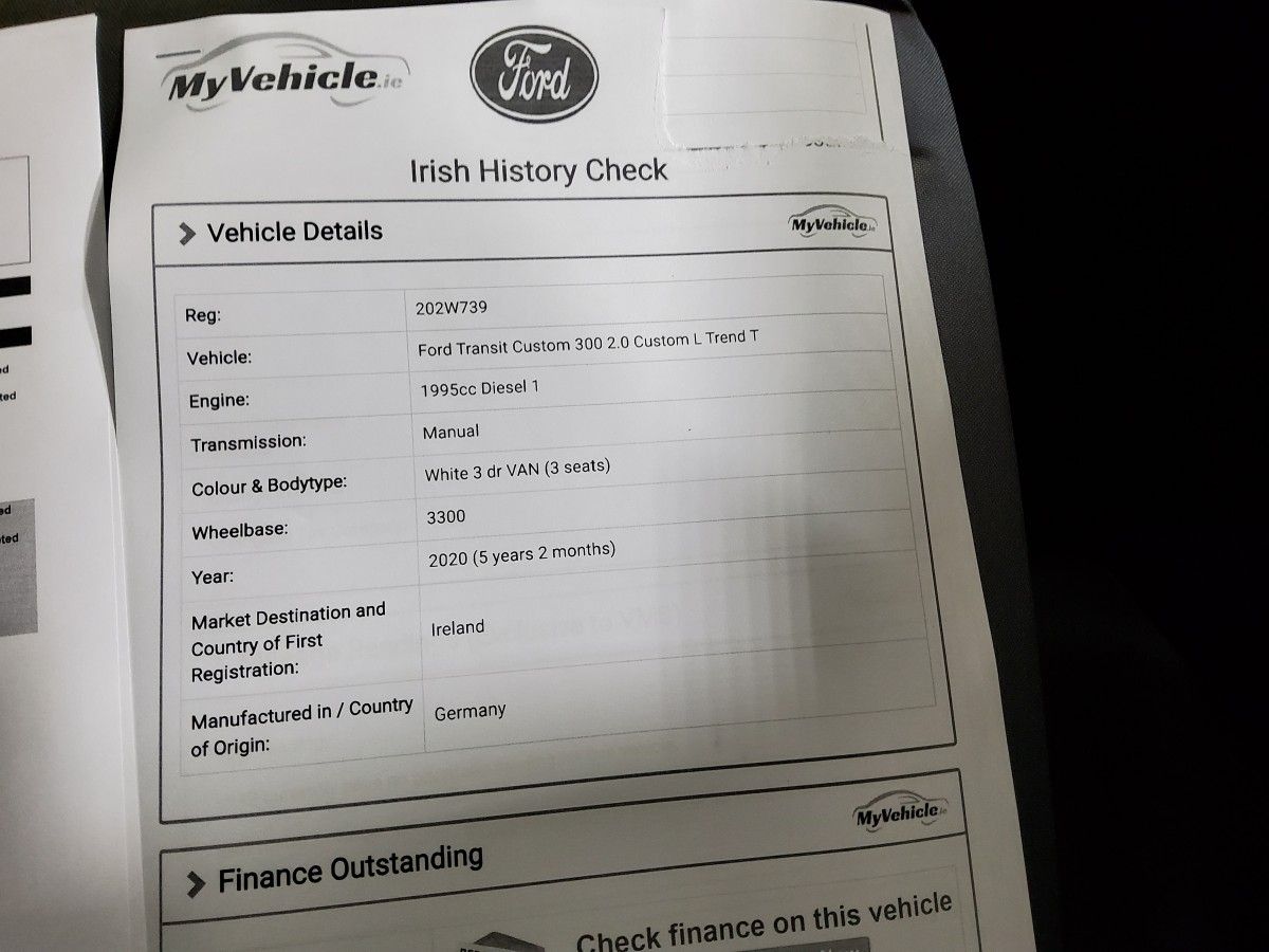 Ford Transit Custom TRANSIT CUSTOM 300 L TREND 2.0 T