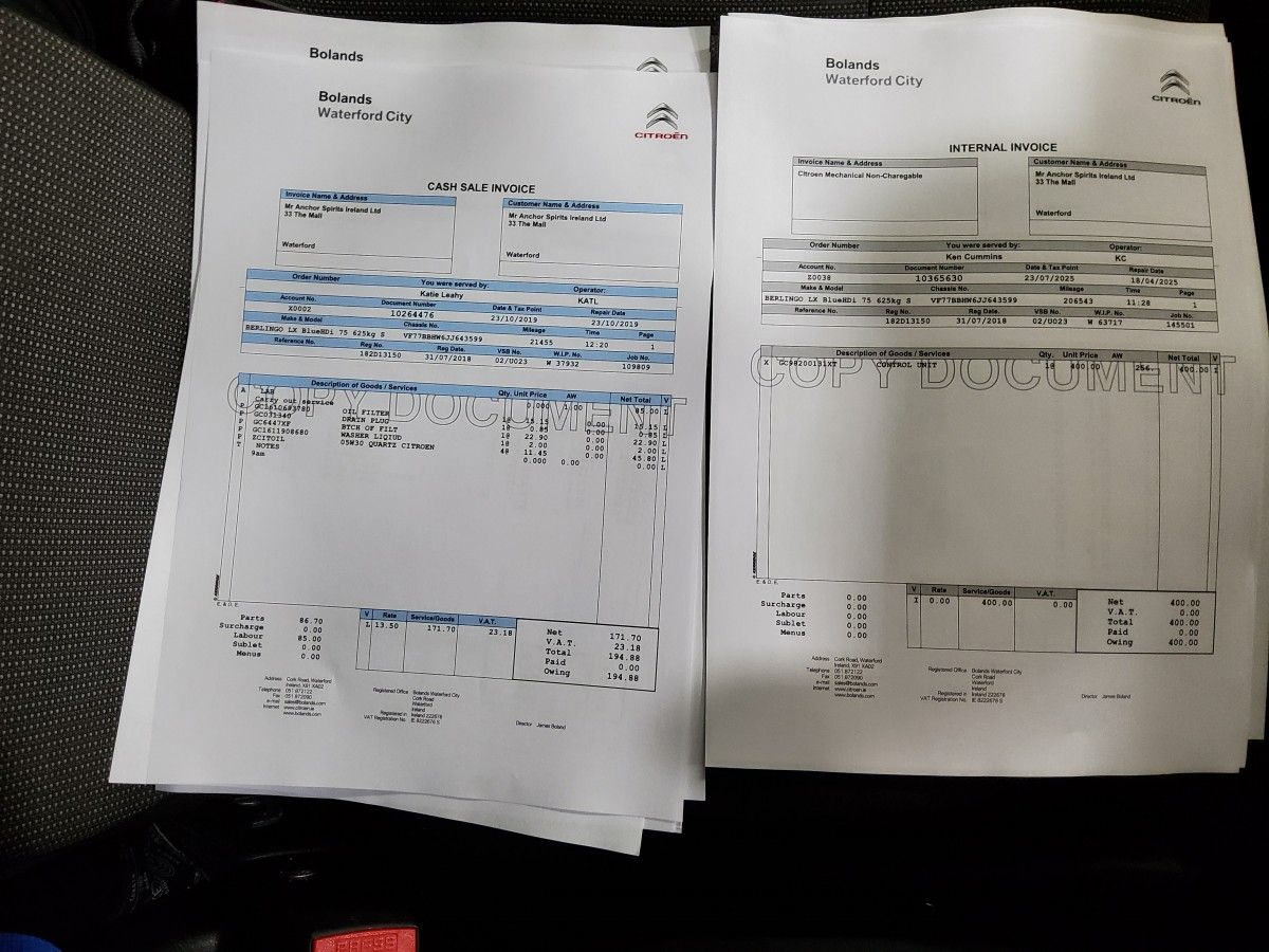 Citroen Berlingo BERLINGO LX BLUEHDI 75 625 KG S