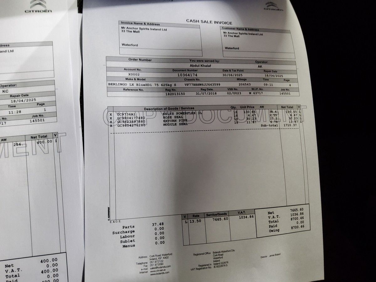 Citroen Berlingo BERLINGO LX BLUEHDI 75 625 KG S