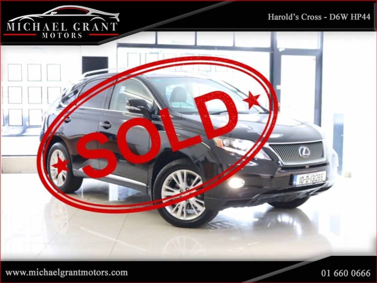 Used Lexus RX 2010 in Dublin