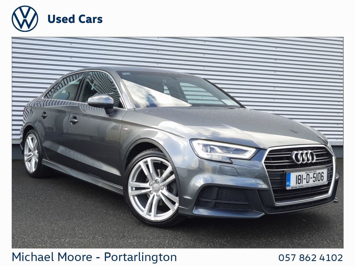 Used Audi A3 2018 in Laois
