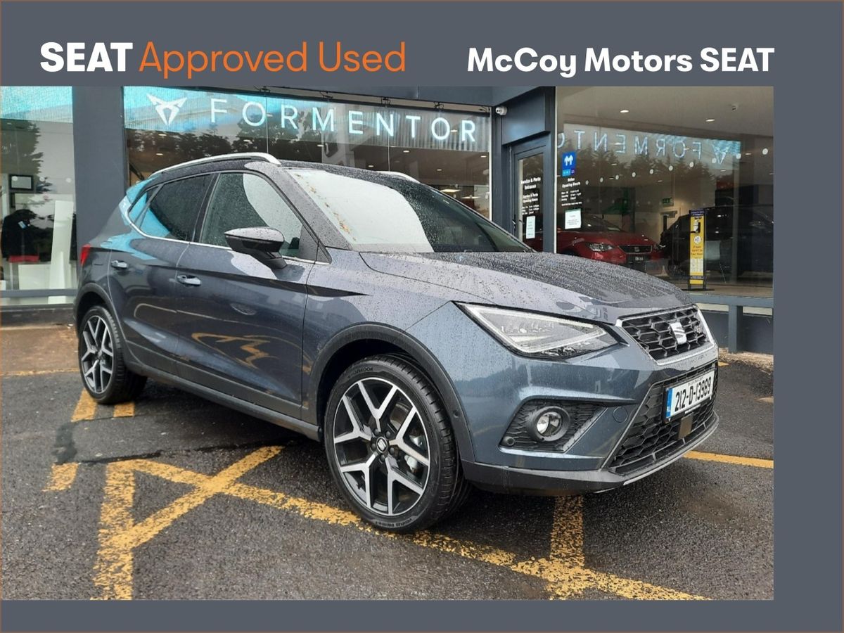 SEAT Arona JUST ARRIVED ** ARONA 1.0TSI 110HP FR PLUS***TOP SPEC**LOW RATE FIANNCE *** 12 MONTH WARRANTY