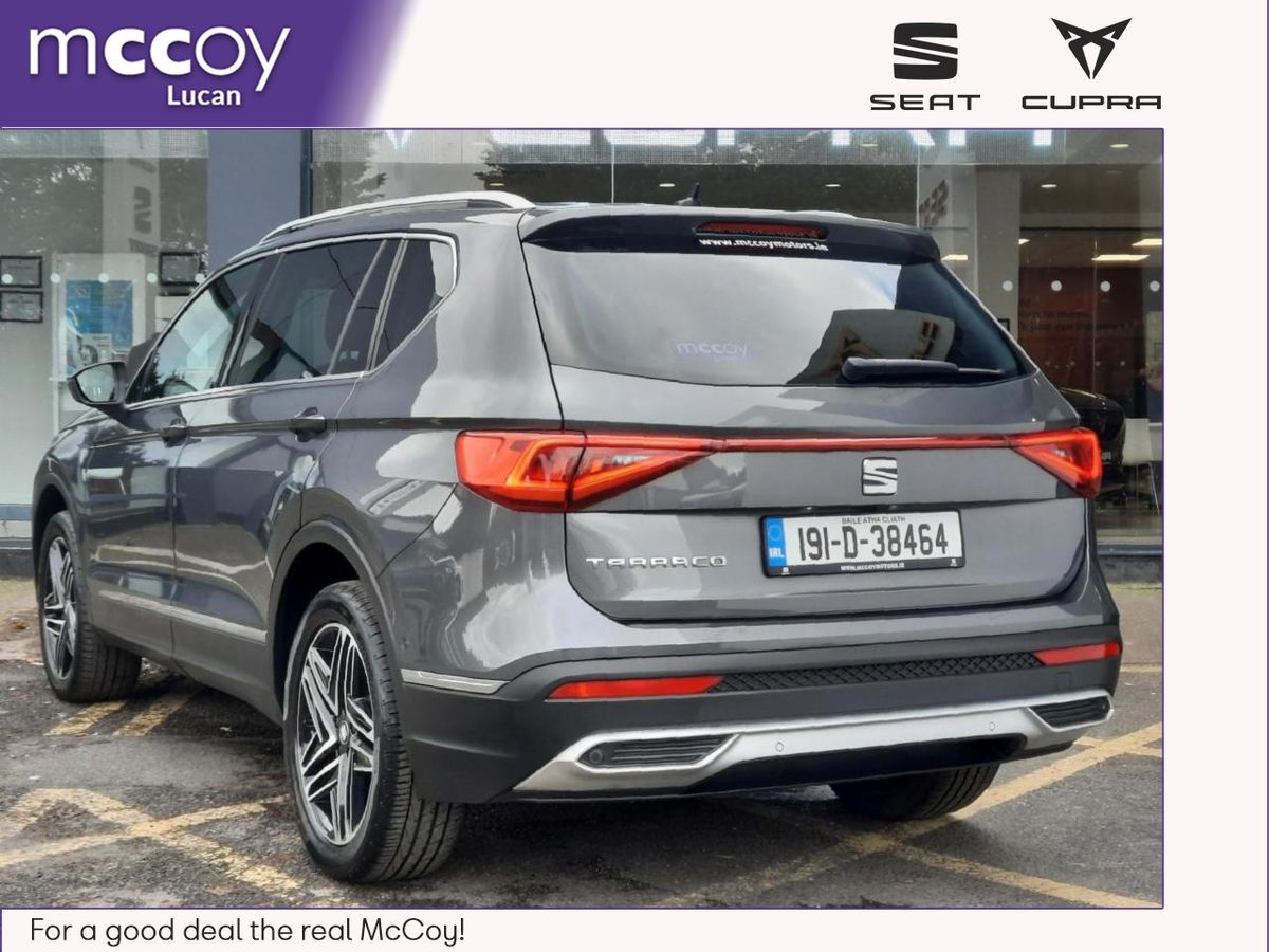 SEAT Tarraco  ***HIGH SPEC TARRACO 1.5TSI 150HP XC 7 SEATER *** FULL 12 MONTH WARRANTY *** LOW RATE FINANCE AVAILABLE ***FULL SEAT HISTORY**