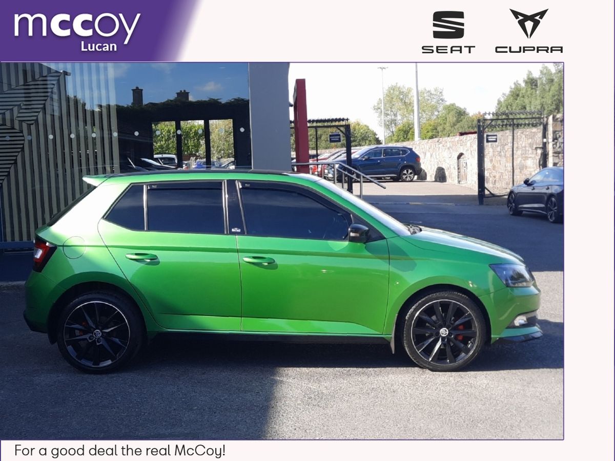 Skoda Fabia *** JUST ARRIVED ***UNIQUE FABIA MONTE CARLO 1.2 TSI 90 BHP *** SUNROOF *** LOW RATE FINANCE *** 12 MONTH WARRANTY ***