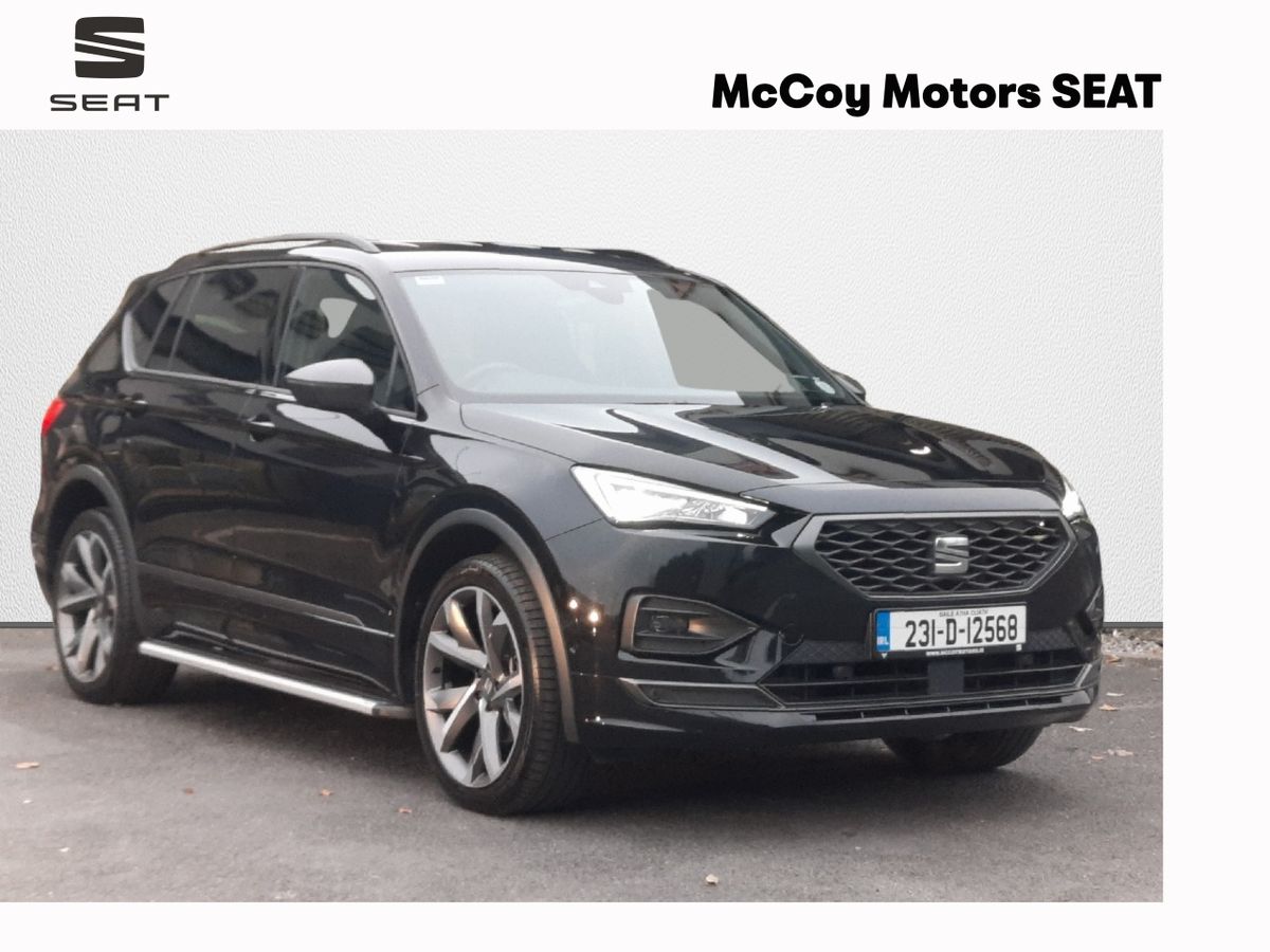 SEAT Tarraco ***TARRACO FR 2.0TDI 150hp 7SEATER DSG***LOW RATE FINANCE AVAILABLE***