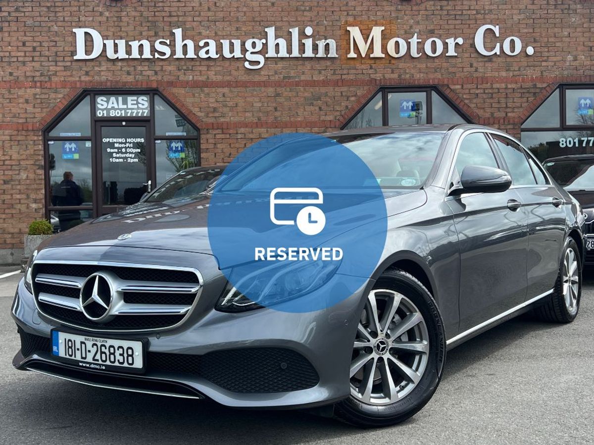 Used Mercedes-Benz E-Class 2018 in Meath